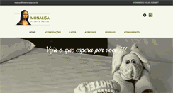 Desktop Screenshot of hotelmonalisa.com.br